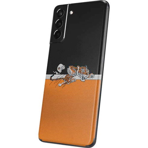 NFL Cincinnati Bengals Vintage Galaxy S21 Plus 5G Skin