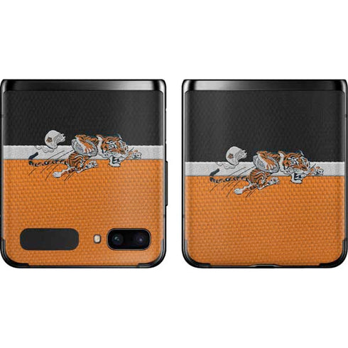 NFL Cincinnati Bengals Vintage Galaxy Z Flip Skin