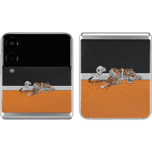 NFL Cincinnati Bengals Vintage Galaxy Z Flip4 5G Skin