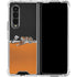 NFL Cincinnati Bengals Vintage Galaxy Z Fold4 5G Clear Case