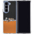 NFL Cincinnati Bengals Vintage Galaxy Z Fold5 5G Clear Case
