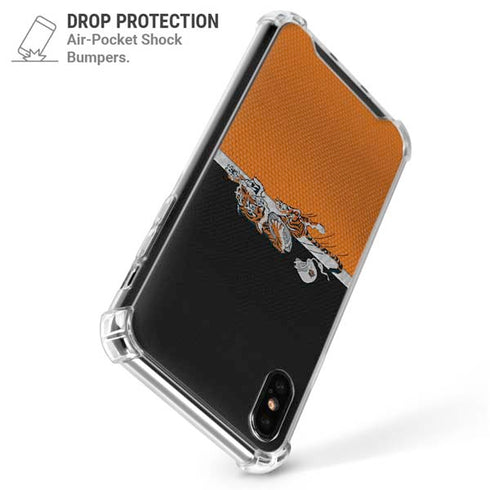 NFL Cincinnati Bengals Vintage iPhone XS Max Clear Case