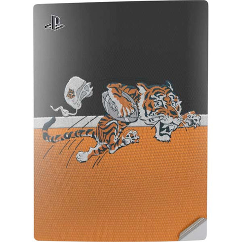 NFL Cincinnati Bengals Vintage PS5 Digital Edition Console Skin