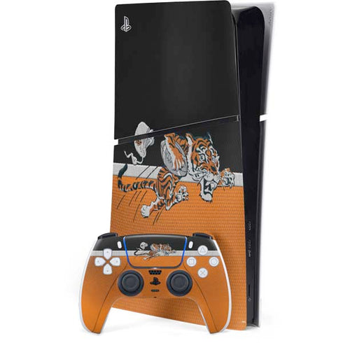 NFL Cincinnati Bengals Vintage PS5 Slim Digital Edition Console Skin