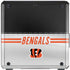NFL Cincinnati Bengals White Striped Cooler Master MasterBox Q300L Mini Tower Skin