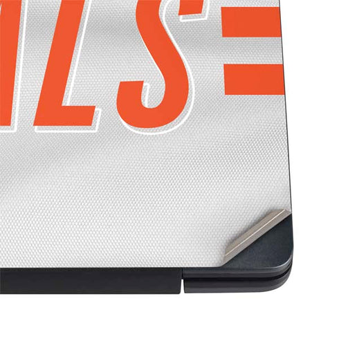 NFL Cincinnati Bengals White Striped Dell Vostro Skin