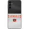 NFL Cincinnati Bengals White Striped Galaxy A14 5G Skin