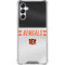 NFL Cincinnati Bengals White Striped Galaxy A15 5G Clear Case