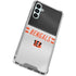 NFL Cincinnati Bengals White Striped Galaxy A15 5G Clear Case