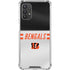 NFL Cincinnati Bengals White Striped Galaxy A32 5G Clear Case