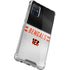 NFL Cincinnati Bengals White Striped Galaxy A51 5G Clear Case