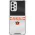 NFL Cincinnati Bengals White Striped Galaxy A53 5G Clear Case