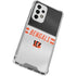 NFL Cincinnati Bengals White Striped Galaxy A53 5G Clear Case