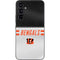 NFL Cincinnati Bengals White Striped Galaxy A54 5G Skin