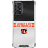 NFL Cincinnati Bengals White Striped Galaxy A72 5G Clear Case