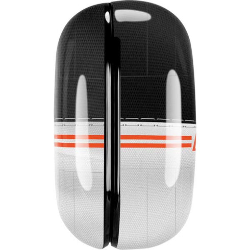 NFL Cincinnati Bengals White Striped Galaxy Buds Pro Skin