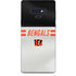 NFL Cincinnati Bengals White Striped Galaxy Note 9 Skin