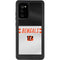 NFL Cincinnati Bengals White Striped Galaxy Note20 5G Waterproof Case
