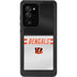 NFL Cincinnati Bengals White Striped Galaxy Note20 Ultra 5G Waterproof Case