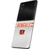 NFL Cincinnati Bengals White Striped Galaxy S20 Fan Edition Skin