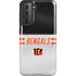 NFL Cincinnati Bengals White Striped Galaxy S21 5G Pro Case