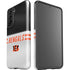 NFL Cincinnati Bengals White Striped Galaxy S21 5G Pro Case