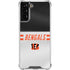 NFL Cincinnati Bengals White Striped Galaxy S21 FE Clear Case