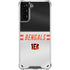 NFL Cincinnati Bengals White Striped Galaxy S21 Plus 5G Clear Case