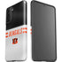 NFL Cincinnati Bengals White Striped Galaxy S21 Plus 5G Pro Case