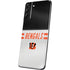 NFL Cincinnati Bengals White Striped Galaxy S21 Plus 5G Skin