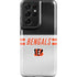 NFL Cincinnati Bengals White Striped Galaxy S21 Ultra 5G Pro Case