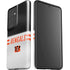 NFL Cincinnati Bengals White Striped Galaxy S21 Ultra 5G Pro Case