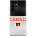 NFL Cincinnati Bengals White Striped Galaxy S21 Ultra 5G Skin