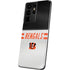 NFL Cincinnati Bengals White Striped Galaxy S21 Ultra 5G Skin