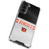 NFL Cincinnati Bengals White Striped Galaxy S22 Clear Case