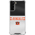 NFL Cincinnati Bengals White Striped Galaxy S22 Plus Clear Case