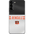 NFL Cincinnati Bengals White Striped Galaxy S22 Plus Skin