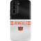 NFL Cincinnati Bengals White Striped Galaxy S22 Pro Case
