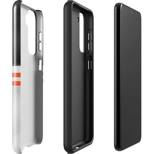 NFL Cincinnati Bengals White Striped Galaxy S22 Pro Case