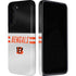 NFL Cincinnati Bengals White Striped Galaxy S22 Pro Case