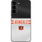 NFL Cincinnati Bengals White Striped Galaxy S22 Skin