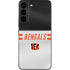NFL Cincinnati Bengals White Striped Galaxy S22 Skin