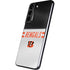 NFL Cincinnati Bengals White Striped Galaxy S22 Skin