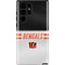 NFL Cincinnati Bengals White Striped Galaxy S22 Ultra Pro Case