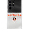 NFL Cincinnati Bengals White Striped Galaxy S22 Ultra Skin