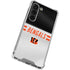 NFL Cincinnati Bengals White Striped Galaxy S23 Clear Case