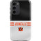 NFL Cincinnati Bengals White Striped Galaxy S23 Plus Pro Case