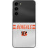 NFL Cincinnati Bengals White Striped Galaxy S23 Plus Skin