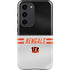 NFL Cincinnati Bengals White Striped Galaxy S23 Pro Case