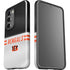 NFL Cincinnati Bengals White Striped Galaxy S23 Pro Case